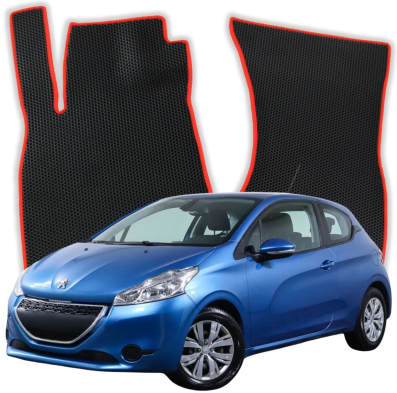 EVA car mats OMEVO for Peugeot 208 1 gen Hatchback 3-door (2012-2019)