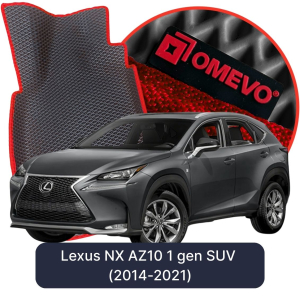 OMEVO 5D Pro EVA Mats for Lexus NX AZ10 1 gen SUV (2014-2021)