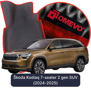 OMEVO 5D Pro EVA Mats for Škoda Kodiaq 7-seater 2 gen SUV (2024-2025)