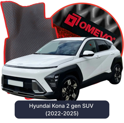 OMEVO EVA car mats for Hyundai Kona 2 gen SUV (2022-2025)