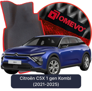 OMEVO 5D Pro EVA Mats for Citroën C5X 1 gen Wagon (2021-2025)
