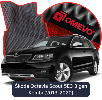 EVA car mats OMEVO for Škoda Octavia Scout 5E3 3 gen Kombi (2013-2020)