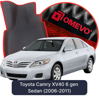 OMEVO EVA car mats for Toyota Camry XV40 6 gen Sedan (2006-2011)