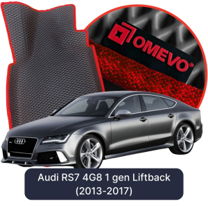 OMEVO 5D Pro EVA Mats for Audi RS7 4G8 1 gen Liftback (2013-2019)