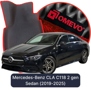 OMEVO 5D Pro EVA Mats for Mercedes-Benz CLA C118 2 gen Sedan (2019-2025)