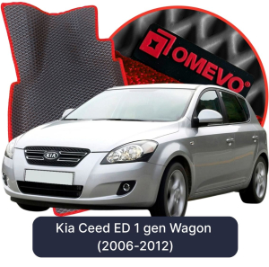 OMEVO 5D Pro EVA Mats for Kia Ceed ED 1 gen Wagon (2006-2012)