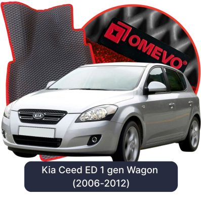 OMEVO EVA car mats for Kia Ceed ED 1 gen Wagon (2006-2012)
