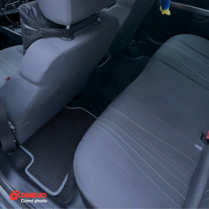 OMEVO EVA car mats for Seat Leon 1P 2 gen Hatchback 5 doors (2005-2012)