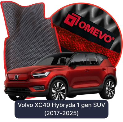 OMEVO EVA car mats for Volvo XC40 Hybrid 1 gen (2017-2025)