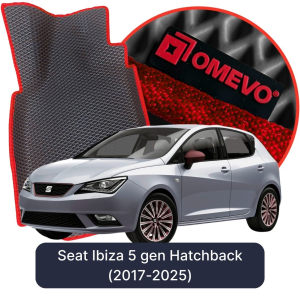 OMEVO 5D Pro EVA Mats for Seat Ibiza 5 gen Hatchback (2017-2025)