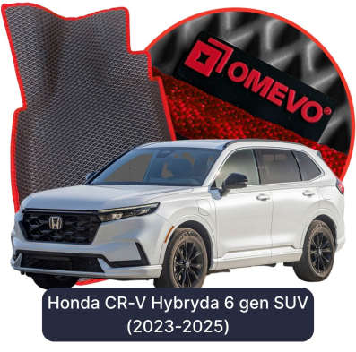 OMEVO EVA car mats for Honda CR-V Hybrid 6 gen SUV (2023-2025)