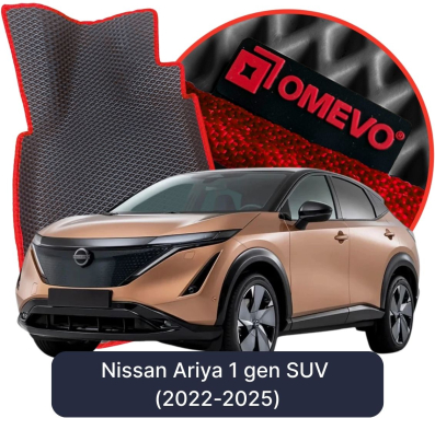 OMEVO EVA car mats for Nissan Ariya 1 gen SUV (2022-2025)