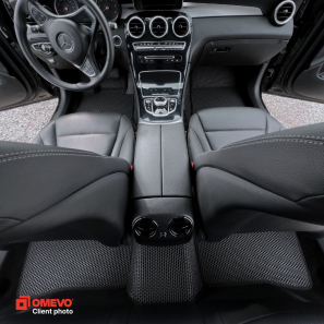 OMEVO EVA car mats for Mercedes-Benz GLC X253 1 gen SUV (2015-2022)