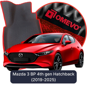 OMEVO 5D Pro EVA Mats for Mazda 3 BP 4th gen Hatchback (2019-2025)