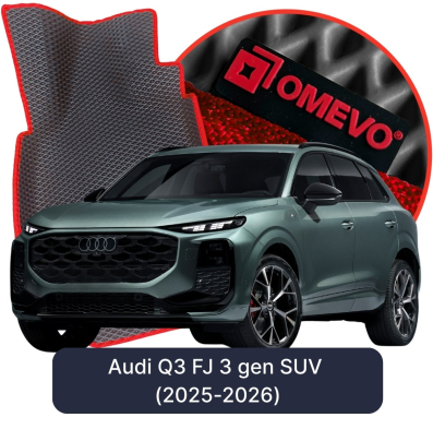 OMEVO EVA car mats for  Audi Q3 FJ 3 gen SUV (2025-2026)