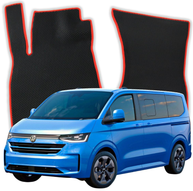 OMEVO EVA car mats for Volkswagen Transporter 5-seater (crew cab) T7 7 gen Van 5-door (2024-2025)