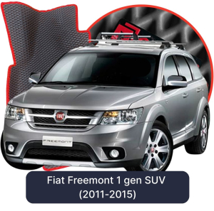 OMEVO 5D Pro EVA Mats for Fiat Freemont 1 gen SUV (2011-2015)