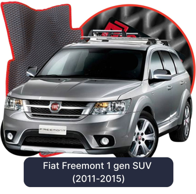 OMEVO EVA car mats for Fiat Freemont 1 gen SUV (2011-2015)