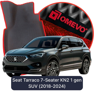 OMEVO EVA car mats for Seat Tarraco 7-Seater KN2 1 gen SUV (2018-2024)