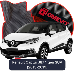 OMEVO 5D Pro EVA Mats for Renault Captur J87 1 gen SUV (2013-2019)