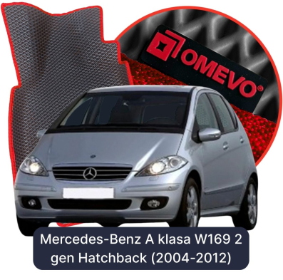 OMEVO EVA car mats for Mercedes-Benz A-Class W169 2 gen Hatchback 5-door (2004-2012)