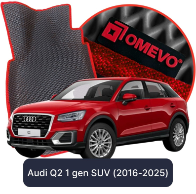 OMEVO EVA car mats for Audi Q2 1 gen SUV (2016-2025)