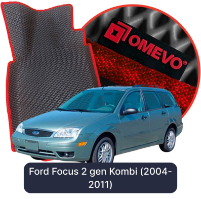 OMEVO EVA car mats for Ford Focus 2 gen Wagon (2004-2011)