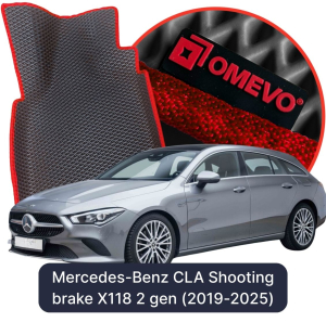 OMEVO 5D Pro EVA Mats for Mercedes-Benz CLA Shooting Brake X118 2nd gen Estate (2019-2025)