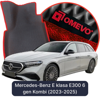 OMEVO EVA car mats for Mercedes-Benz E-Class E300 6th gen Kombi (2023-2025)