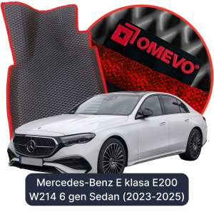 OMEVO 5D Pro EVA Mats for Mercedes-Benz E-Class E200 W214 6th gen Sedan (2023-2025)