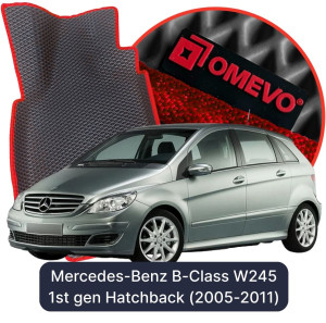 OMEVO 5D Pro EVA Mats for Mercedes-Benz B-Class W245 1st gen Hatchback (2005-2011)