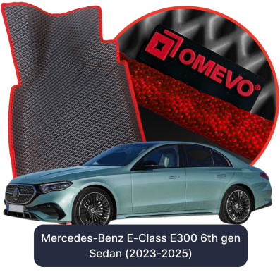 OMEVO EVA car mats for Mercedes-Benz E-Class E300 6th gen Sedan (2023-2025)