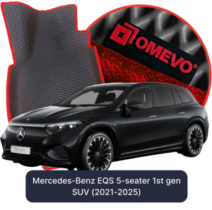 OMEVO 5D Pro EVA Mats for Mercedes-Benz EQS 5-seater 1st gen SUV (2021-2025)
