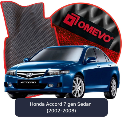 OMEVO EVA car mats for Honda Accord 7 gen Sedan (2002-2008)