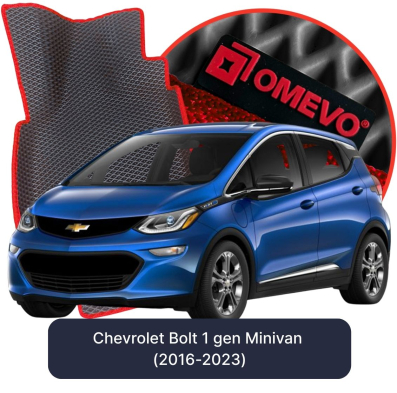 OMEVO EVA car mats for Chevrolet Bolt 1 gen Minivan (2016-2023)