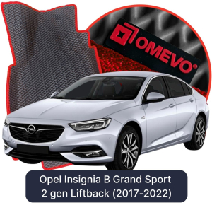 OMEVO 5D Pro EVA Mats for Opel Insignia B Grand Sport 2 gen Liftback (2017-2022)