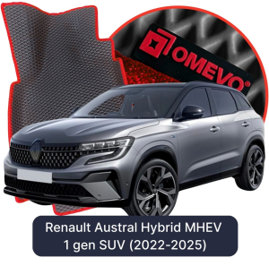 OMEVO 5D Pro EVA Mats for Renault Austral Hybrid MHEV 1 gen SUV (2022-2025)