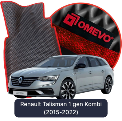 OMEVO EVA car mats for Renault Talisman 1 gen Wagon (2015-2022)