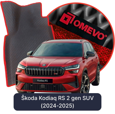 OMEVO EVA car mats for Škoda Kodiaq RS 5 Seater 2 gen SUV (2024-2025)