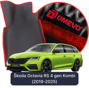 OMEVO 5D Pro EVA Mats for Škoda Octavia RS 4 gen Kombi (2019-2025)