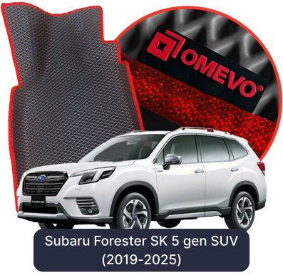 OMEVO EVA car mats for Subaru Forester SK 5 gen SUV (2019-2025)