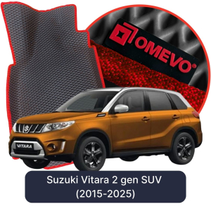 OMEVO 5D Pro EVA Mats for Suzuki Vitara 2 gen SUV (2015-2025)