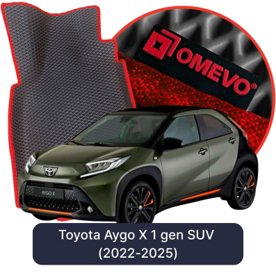 OMEVO EVA car mats for Toyota Aygo X 1 gen SUV (2022-2025)