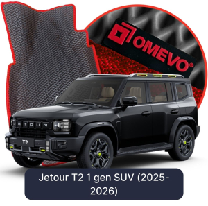 OMEVO 5D Pro EVA Mats for Jetour T2 1 gen SUV (2025-2026)