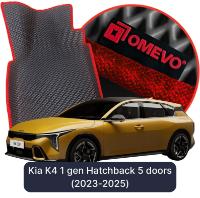 OMEVO EVA car mats for Kia K4 1 gen Hatchback 5 doors (2023-2025)