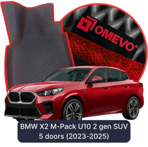 OMEVO 5D Pro EVA Mats for BMW X2 M-Pack U10 2nd gen SUV 5 doors (2023-2025)