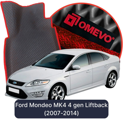 OMEVO EVA car mats for Ford Mondeo MK4 4 gen Liftback (2007-2014)