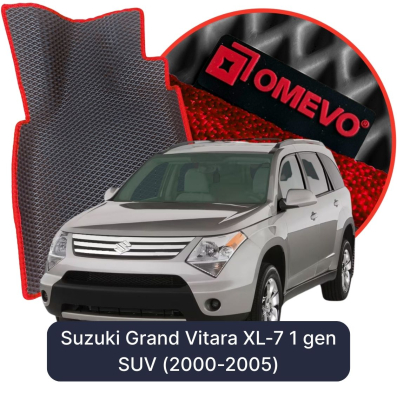 OMEVO EVA car mats for Suzuki Grand Vitara XL-7 1 gen SUV (2000-2005)
