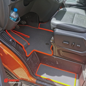 OMEVO EVA car mats for Ford Tourneo Custom L1 1 gen Minivan (2012-2023)