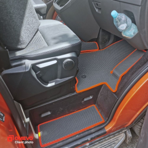 OMEVO EVA car mats for Ford Tourneo Custom L1 1 gen Minivan (2012-2023)